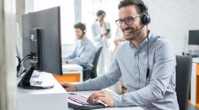 image-2-optimized STARMED support team member assisting a client on the phone.